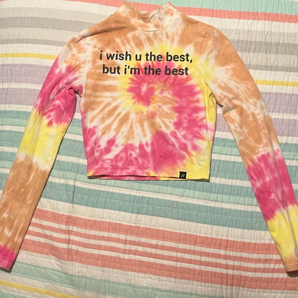 Turtleneck long-sleeve multicolored tank top from Jac Vanek